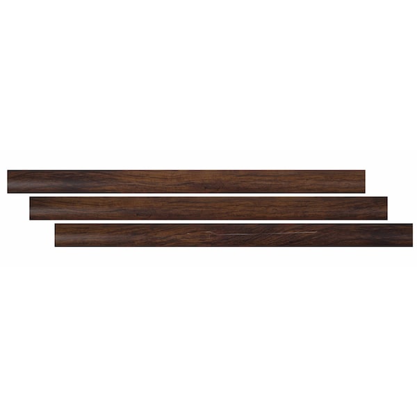 Ackland 0.75 in. T x 94 in. L x 0.63 in. W Vintage Mahogany Luxury Vinyl Flooring Trim Quarter Round AKVTVVIMA-QR - main